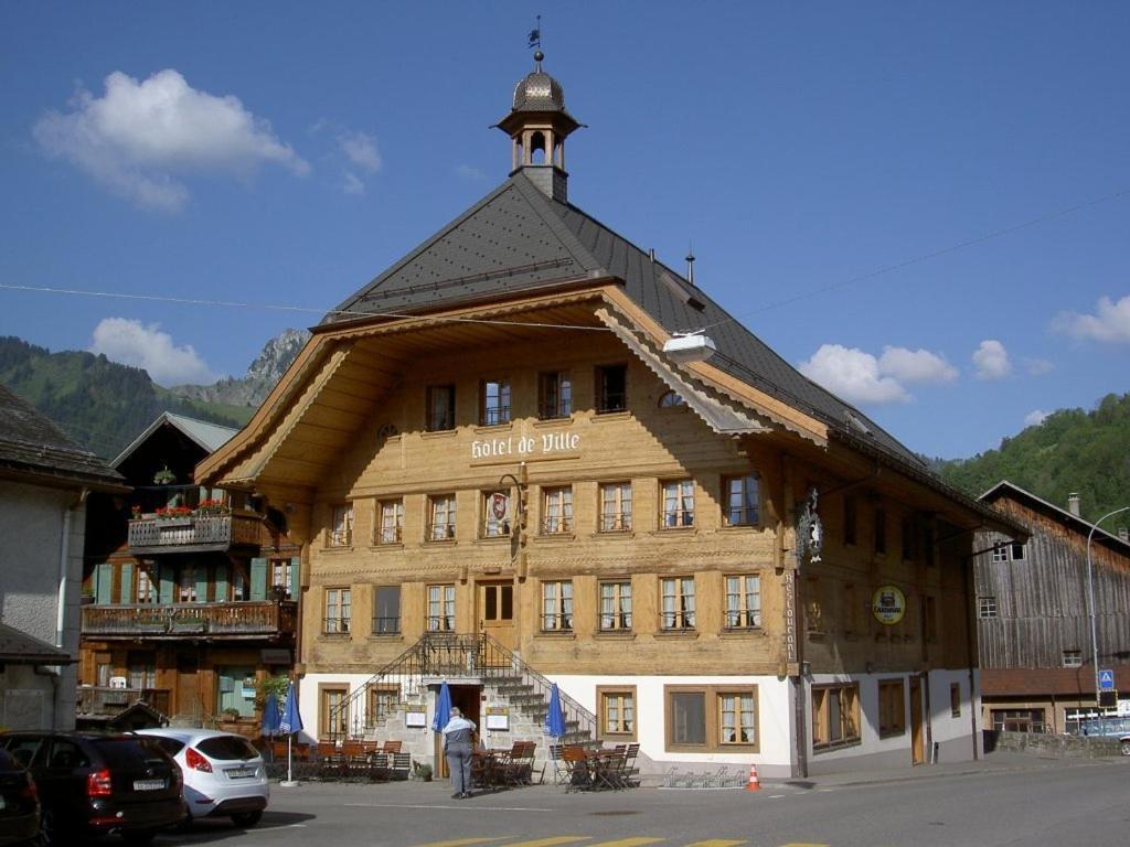 Hotel De Ville Rossinière Εξωτερικό φωτογραφία